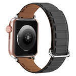 反扣磁性矽膠錶帶，適用於 Apple Watch Series 10 46mm，Apple Watch Series 10 42mm，Apple Watch SE 2023 44mm