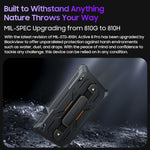 Blackview Active 8 Pro 4G 防摔平板，10.36 吋 8GB+256GB Android 14 MT6789 八核心，支援雙 SIM，全球版含 Google Play，歐規插頭，Active 8 Pro