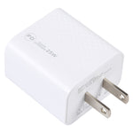 LZ-105PD 25W USB-C / Type-C 埠點狀圖案旅行充電器，美規插頭，歐規插頭