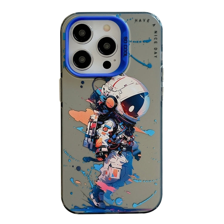 動物圖案油畫系列PC + TPU手機殼，適用於iPhone 16 Pro