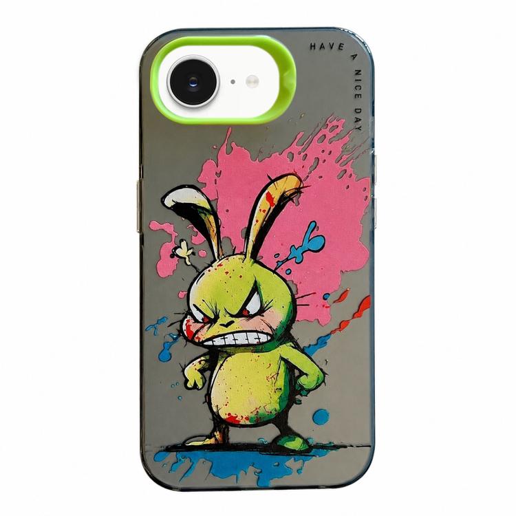 動物圖案油畫系列PC + TPU手機殼，適用於iPhone 17 Pro Max