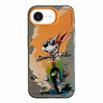 動物圖案油畫系列PC + TPU手機殼，適用於iPhone 17 Pro Max