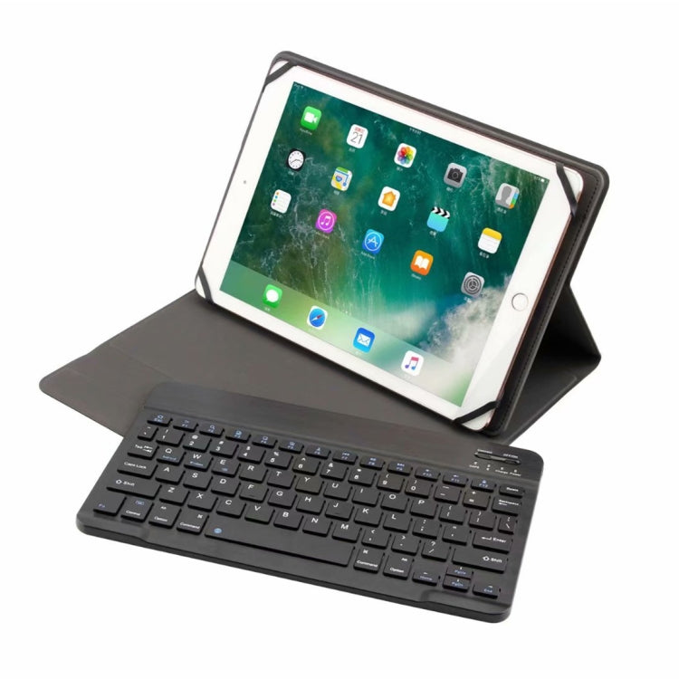 TH10-C 適用於 Android、Apple 及 Windows 系統 9.7-10 吋通用可拆式藍牙鍵盤保護殼，附支架，無觸控功能