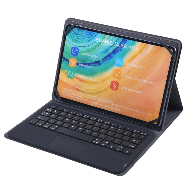 TH10-D 適用於 Android、Apple 及 Windows 系統 9-10 吋通用可拆式觸控藍牙鍵盤保護殼，附支架，具觸控功能