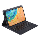 TH10-D 適用於 Android、Apple 及 Windows 系統 9-10 吋通用可拆式觸控藍牙鍵盤保護殼，附支架，具觸控功能