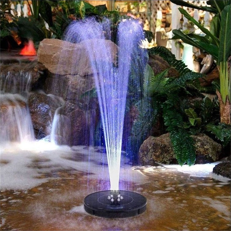 太陽能噴泉水泵帶 LED 燈，帶 LED 燈的噴泉水泵