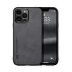 皮膚觸感磁吸皮革背蓋手機殼，適用於iPhone 14、iPhone 14 Pro、iPhone 14 Pro Max