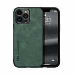 皮膚觸感磁吸皮革背蓋手機殼，適用於iPhone 14、iPhone 14 Pro、iPhone 14 Pro Max