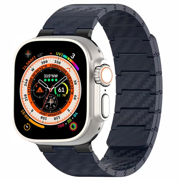 碳纖維磁吸環錶帶，適用於 Apple Watch Series 10 46mm，適用於 Apple Watch Series 10 42mm，適用於 Apple Watch SE 2023 44mm，適用於 Apple Watch SE 2023 40mm，適用於 Apple Watch Ultra 2 49mm，適用於 Apple Watch Series 9 45mm，適用於 Apple Watch Series 9 41mm