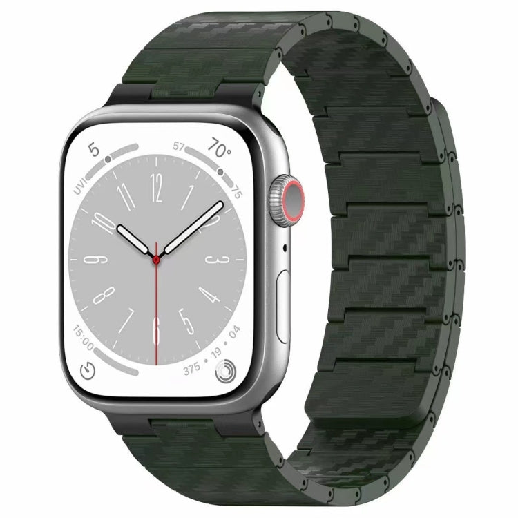 碳纖維磁吸環錶帶，適用於 Apple Watch Series 10 46mm，適用於 Apple Watch Series 10 42mm，適用於 Apple Watch SE 2023 44mm，適用於 Apple Watch SE 2023 40mm，適用於 Apple Watch Ultra 2 49mm，適用於 Apple Watch Series 9 45mm，適用於 Apple Watch Series 9 41mm