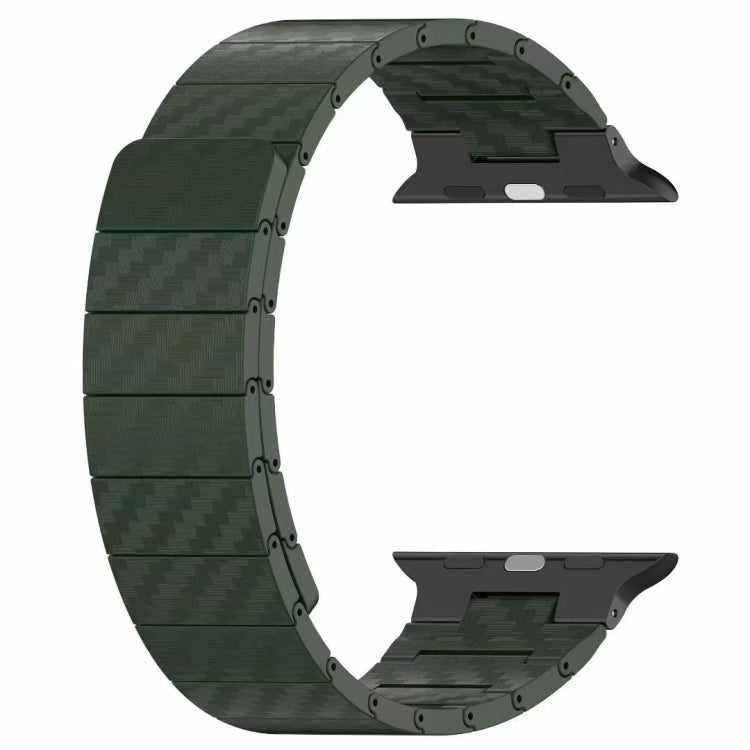碳纖維磁吸環錶帶，適用於 Apple Watch Series 10 46mm，適用於 Apple Watch Series 10 42mm，適用於 Apple Watch SE 2023 44mm，適用於 Apple Watch SE 2023 40mm，適用於 Apple Watch Ultra 2 49mm，適用於 Apple Watch Series 9 45mm，適用於 Apple Watch Series 9 41mm