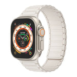 磁性環矽膠錶帶，適用於 Apple Watch Series 9 45mm，適用於 Apple Watch Series 9 41mm，適用於 Apple Watch Ultra 49mm