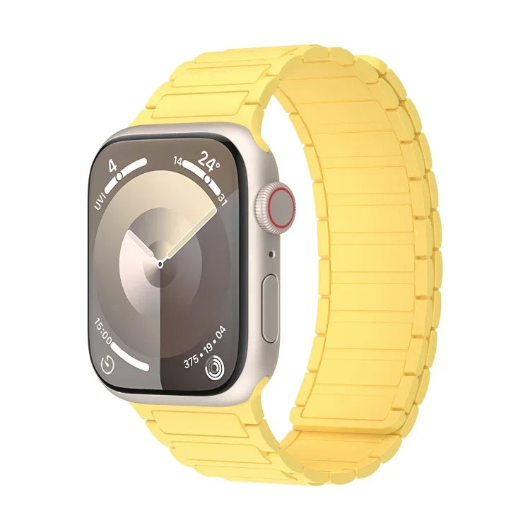 磁性環矽膠錶帶，適用於 Apple Watch SE 40mm，適用於 Apple Watch SE 44mm，適用於 Apple Watch Series 6 40mm