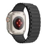磁性環矽膠錶帶，適用於 Apple Watch Series 6 44mm，適用於 Apple Watch Series 5 44mm，適用於 Apple Watch Series 5 40mm