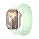 磁性環矽膠錶帶，適用於 Apple Watch Series 6 44mm，適用於 Apple Watch Series 5 44mm，適用於 Apple Watch Series 5 40mm