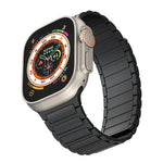 磁性環矽膠錶帶，適用於 Apple Watch Series 3 42mm，適用於 Apple Watch Series 2 42mm，適用於 Apple Watch Series 2 38mm