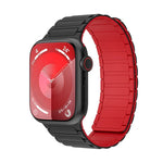 磁性環矽膠錶帶，適用於 Apple Watch Series 3 42mm，適用於 Apple Watch Series 2 42mm，適用於 Apple Watch Series 2 38mm