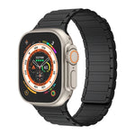 磁性環矽膠錶帶，適用於 Apple Watch SE 2023 44mm，適用於 Apple Watch SE 2023 40mm，適用於 Apple Watch Ultra 2 49mm
