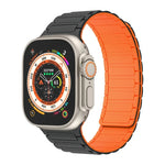 磁性環矽膠錶帶，適用於 Apple Watch SE 2023 44mm，適用於 Apple Watch SE 2023 40mm，適用於 Apple Watch Ultra 2 49mm
