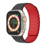 磁性環矽膠錶帶，適用於 Apple Watch SE 2023 44mm，適用於 Apple Watch SE 2023 40mm，適用於 Apple Watch Ultra 2 49mm
