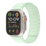 磁性環矽膠錶帶，適用於 Apple Watch SE 2023 44mm，適用於 Apple Watch SE 2023 40mm，適用於 Apple Watch Ultra 2 49mm