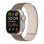 磁性環矽膠錶帶，適用於 Apple Watch SE 2023 44mm，適用於 Apple Watch SE 2023 40mm，適用於 Apple Watch Ultra 2 49mm