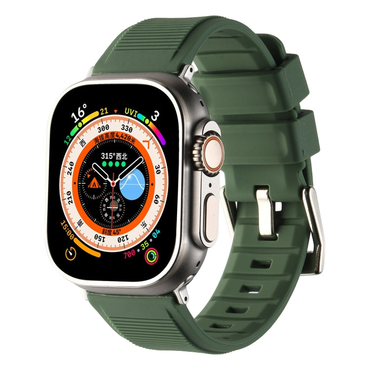 雙環矽膠錶帶，適用 Apple Watch 42mm，適用 Apple Watch 38mm