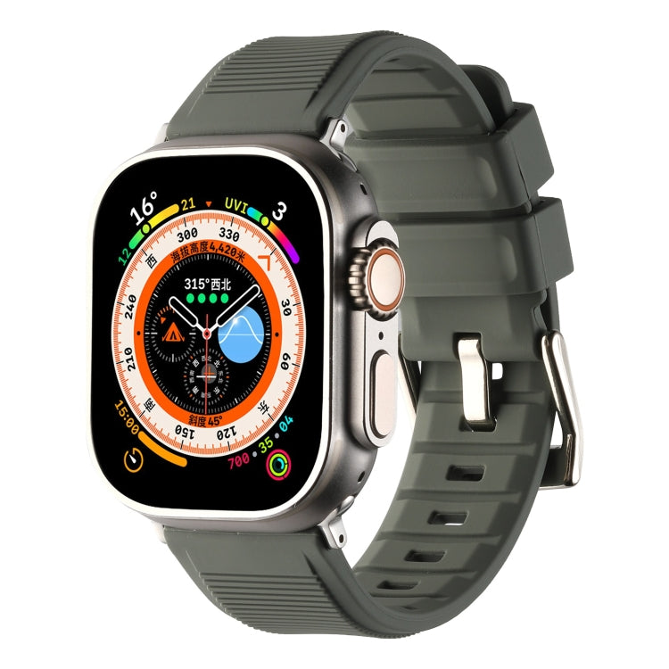 雙環矽膠錶帶，適用 Apple Watch 42mm，適用 Apple Watch 38mm