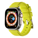 雙環矽膠錶帶，適用 Apple Watch 42mm，適用 Apple Watch 38mm