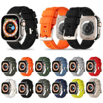 雙環矽膠錶帶，適用 Apple Watch 42mm，適用 Apple Watch 38mm