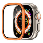 鋁合金框架一體化鋼化膜，適用於 Apple Watch Ultra 49mm