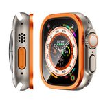 鋁合金框架一體化鋼化膜，適用於 Apple Watch Ultra 49mm