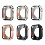 更換為 Ultra 49mm 全包覆膜混合 PC 錶殼，適用於 Apple Watch Series 6 / 5 / 4 / SE 44mm，適用於 Apple Watch Series 6 / 5 / 4 / SE 40mm，適用於 Apple Watch Series 9 / 8 / 7 45mm，適用於 Apple Watch Series 9 / 8 / 7 41mm