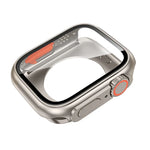 更換為 Ultra 49mm 全包覆膜混合 PC 錶殼，適用於 Apple Watch Series 6 / 5 / 4 / SE 44mm，適用於 Apple Watch Series 6 / 5 / 4 / SE 40mm，適用於 Apple Watch Series 9 / 8 / 7 45mm，適用於 Apple Watch Series 9 / 8 / 7 41mm