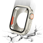 更換為 Ultra 49mm 全包覆膜混合 PC 錶殼，適用於 Apple Watch Series 6 / 5 / 4 / SE 44mm，適用於 Apple Watch Series 6 / 5 / 4 / SE 40mm，適用於 Apple Watch Series 9 / 8 / 7 45mm，適用於 Apple Watch Series 9 / 8 / 7 41mm
