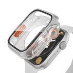 Change to Ultra 49mm Waterproof All-Inclusive Film Hybrid PC Watch Case, For Apple Watch Series 6 / 5 / 4 / SE 44mm, For Apple Watch Series 6 / 5 / 4 / SE 40mm, For Apple Watch Series 9 / 8 / 7 45mm, For Apple Watch Series 9 / 8 / 7 41mm