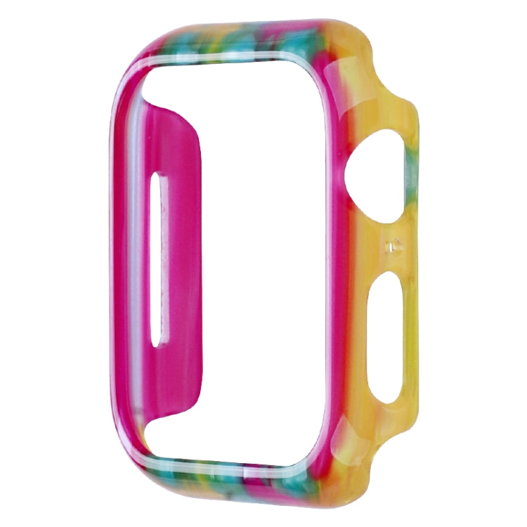 印花樹脂PC錶殼，適用於Apple Watch系列6 / 5 / 4 / SE 44毫米，適用於Apple Watch系列6 / 5 / 4 / SE 40毫米，適用於Apple Watch Ultra 2 / Ultra 49毫米，適用於Apple Watch系列8 / 7 45毫米