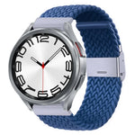 尼龍編織金屬扣錶帶，適用於 Samsung Galaxy Watch 6 / 6 Classic