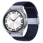 尼龍編織金屬扣錶帶，適用於 Samsung Galaxy Watch 6 / 6 Classic
