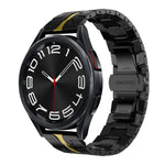 不鏽鋼金屬錶帶，適用於 Samsung Galaxy Watch 6 / 6 Classic