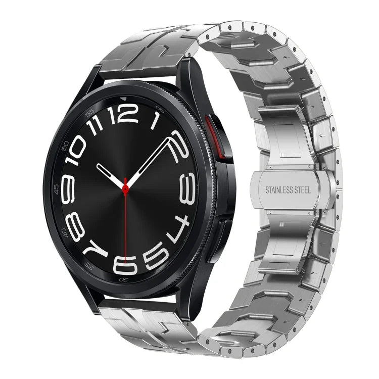 不鏽鋼金屬錶帶，適用於 Samsung Galaxy Watch 6 / 6 Classic