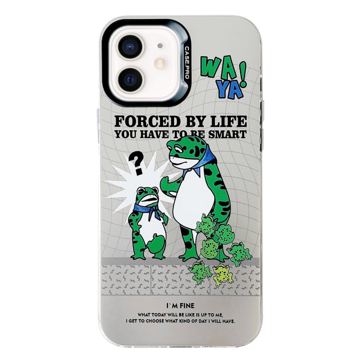 Electroplated Silver Series PC Protective Phone Case, For iPhone 12, For iPhone 12 Pro Max