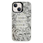Electroplated Silver Series PC Protective Phone Case, For iPhone 14, For iPhone 14 Pro