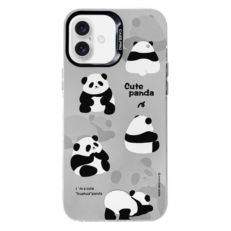 Electroplated Silver Series PC Protective Phone Case, For iPhone 16 Plus, For iPhone 16