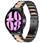 三珠樹脂金屬錶帶，適用於 Samsung Galaxy Watch 6 / 6 Classic