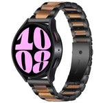 三珠樹脂金屬錶帶，適用於 Samsung Galaxy Watch 6 / 6 Classic