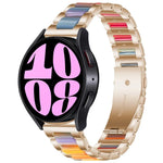 三珠樹脂金屬錶帶，適用於 Samsung Galaxy Watch 6 / 6 Classic