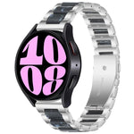 三珠樹脂金屬錶帶，適用於 Samsung Galaxy Watch 6 / 6 Classic