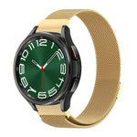 米蘭磁吸金屬錶帶，適用於 Samsung Galaxy Watch 6 / 6 Classic
