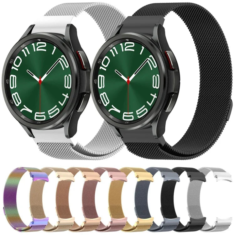 米蘭磁吸金屬錶帶，適用於 Samsung Galaxy Watch 6 / 6 Classic
